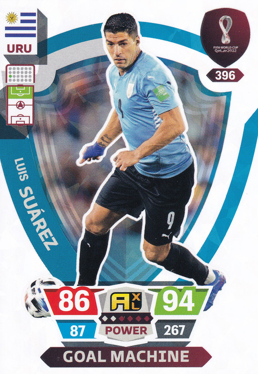 396. LUIS SUAREZ - URUGUAY - GOAL MACHINE