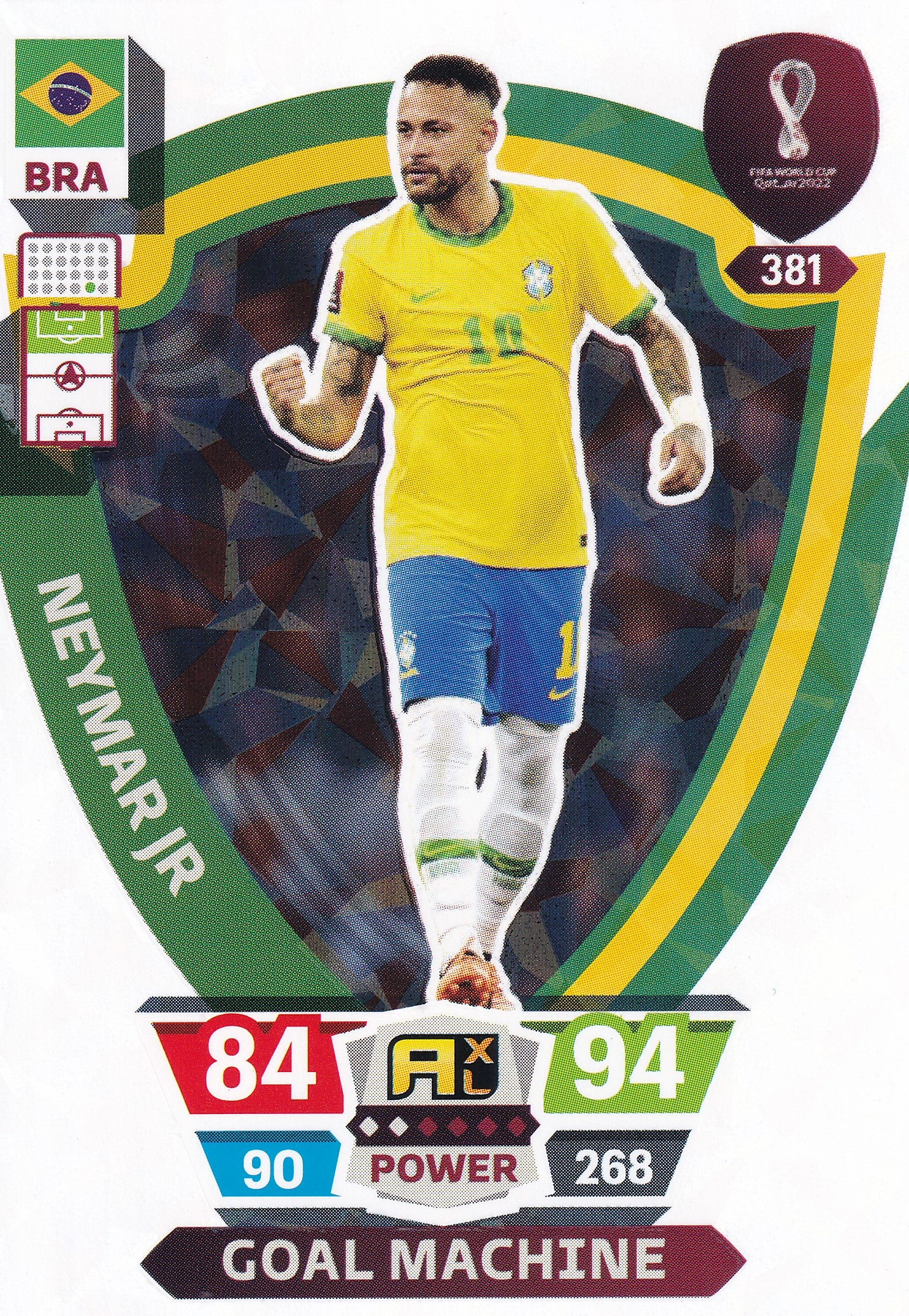 381. NEYMAR JR - BRAZIL - GOAL MACHINE