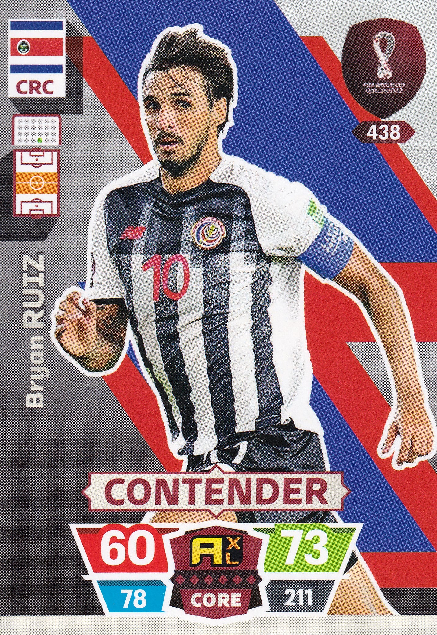 438. BRYAN RUIZ - COSTA RICA