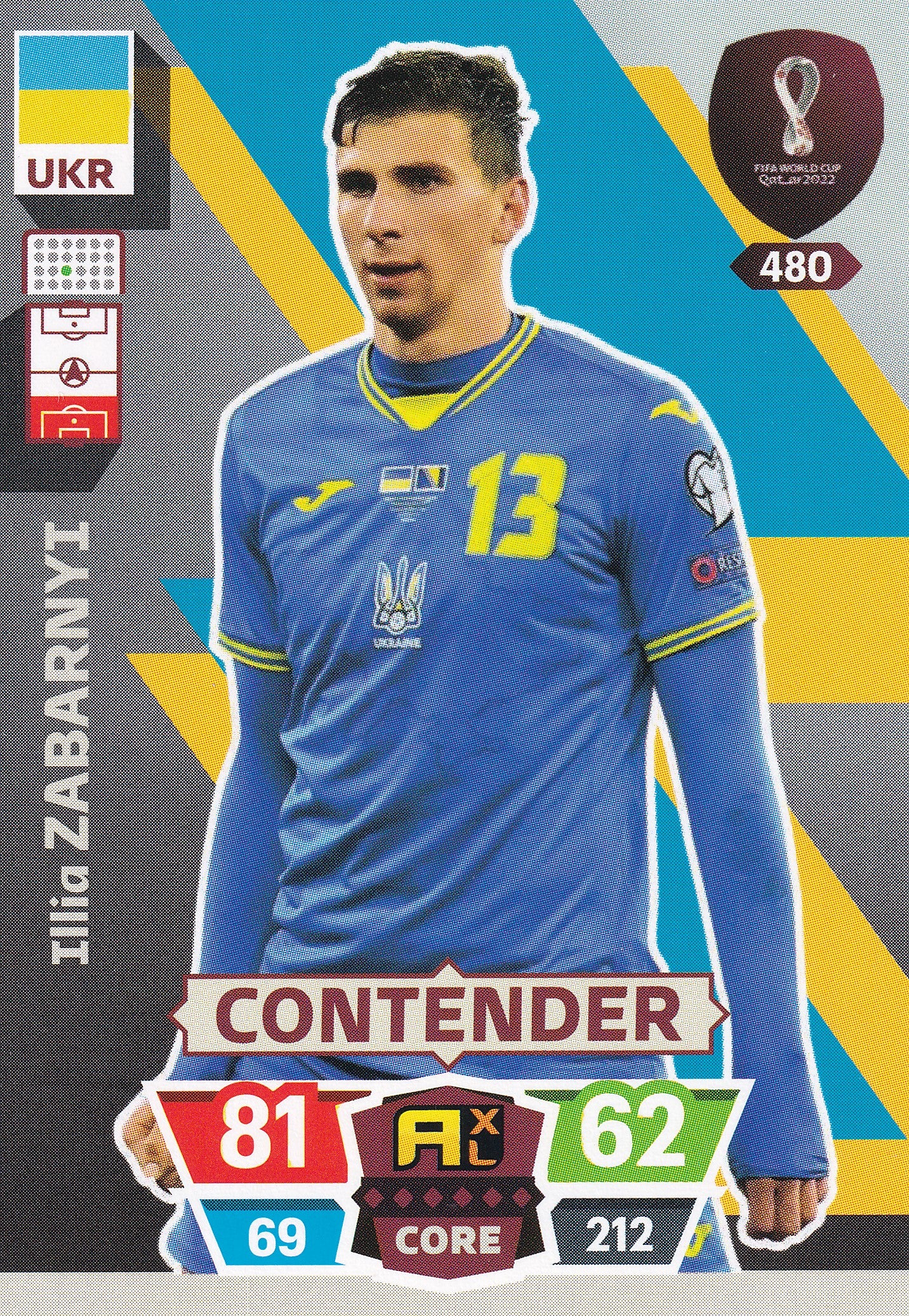 480. ILLIA ZABARNYI - UKRAINE