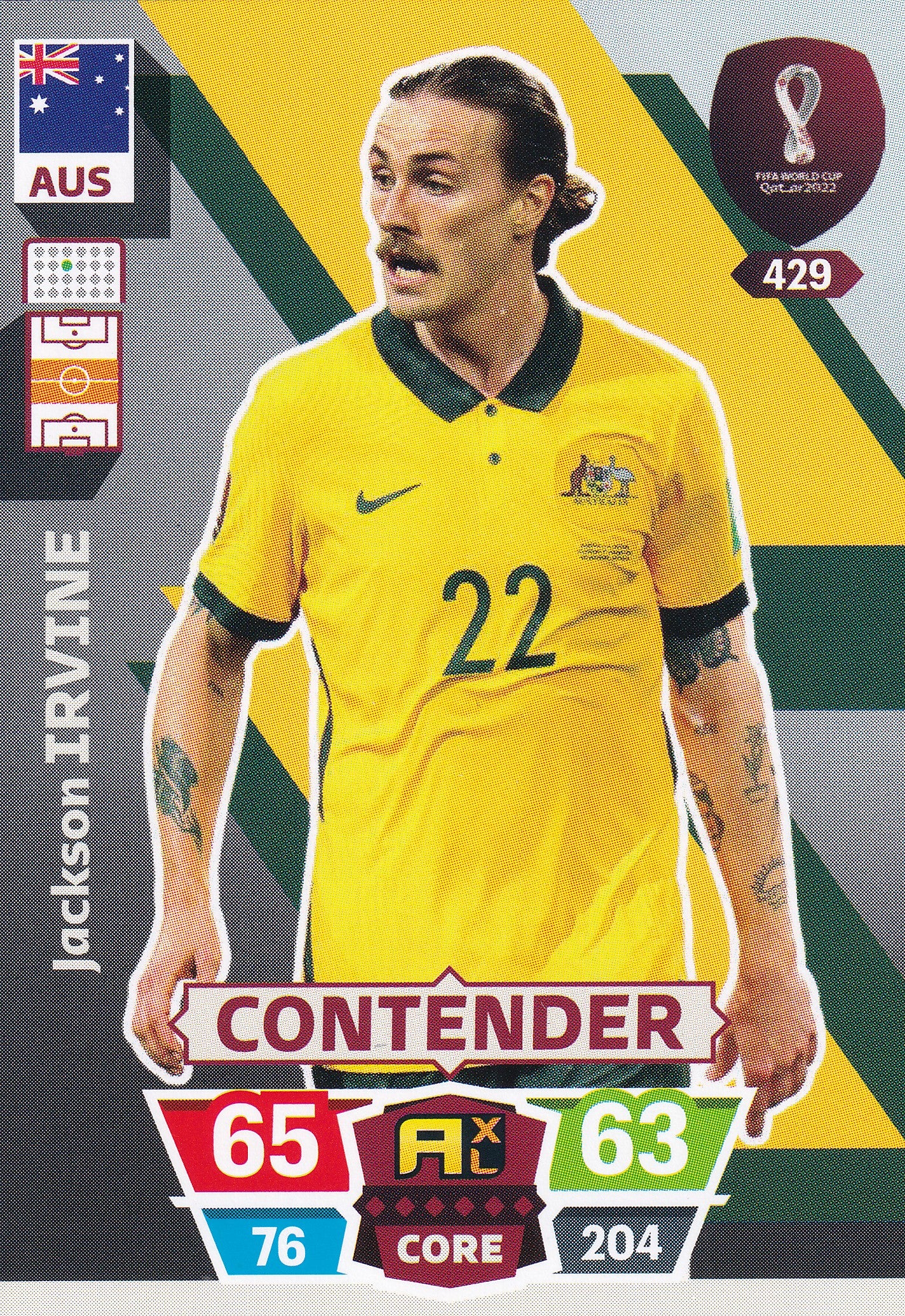429. JACKSON IRVINE - AUSTRALIA