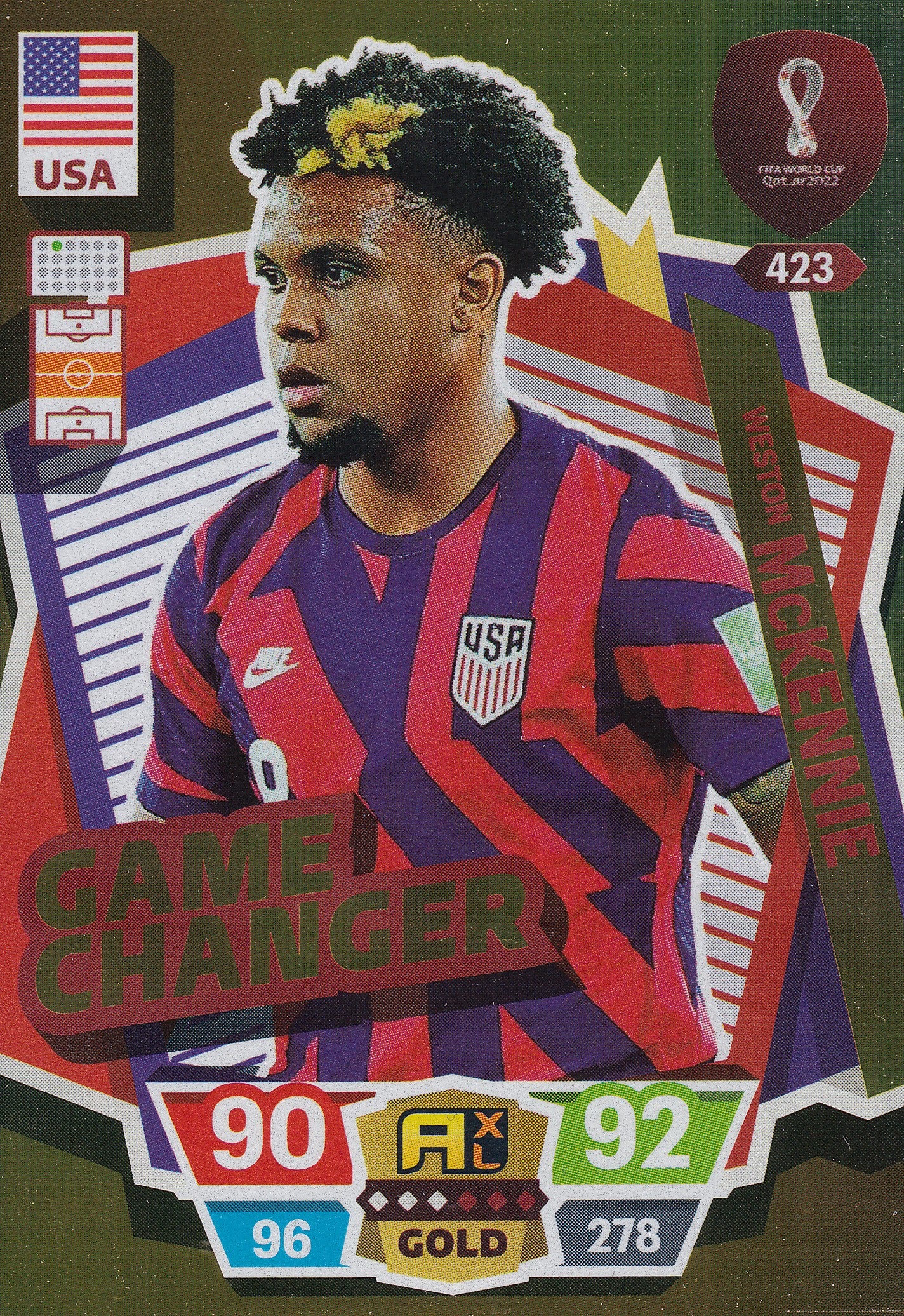 423. WESTON McKENNIE - USA - GAME CHANGER