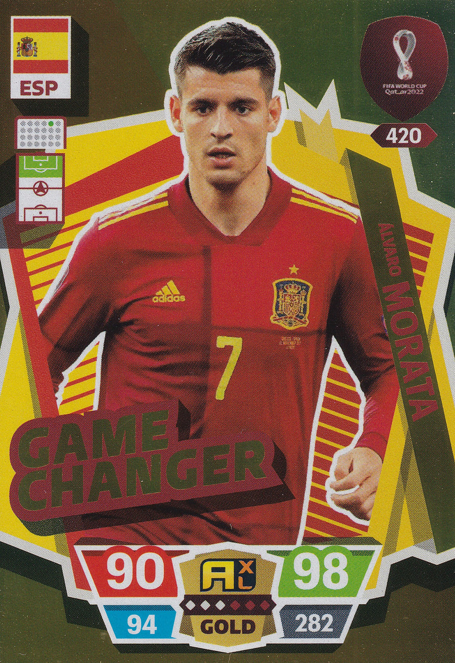 420. ALVARO MORATA - ESPAÑA - GAME CHANGER