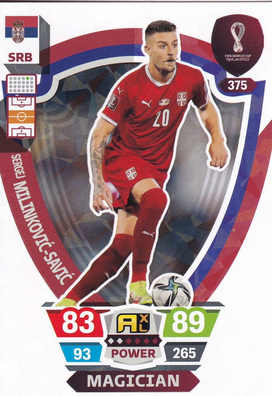 375. SERGEJ MILINKOVIC-SAVIC - SERBIA - MAGICIAN