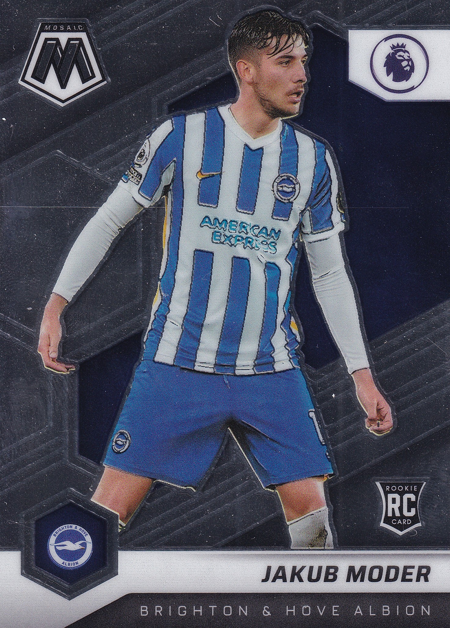 114. JAKUB MODER - BRIGHTON - ROOKIE CARD