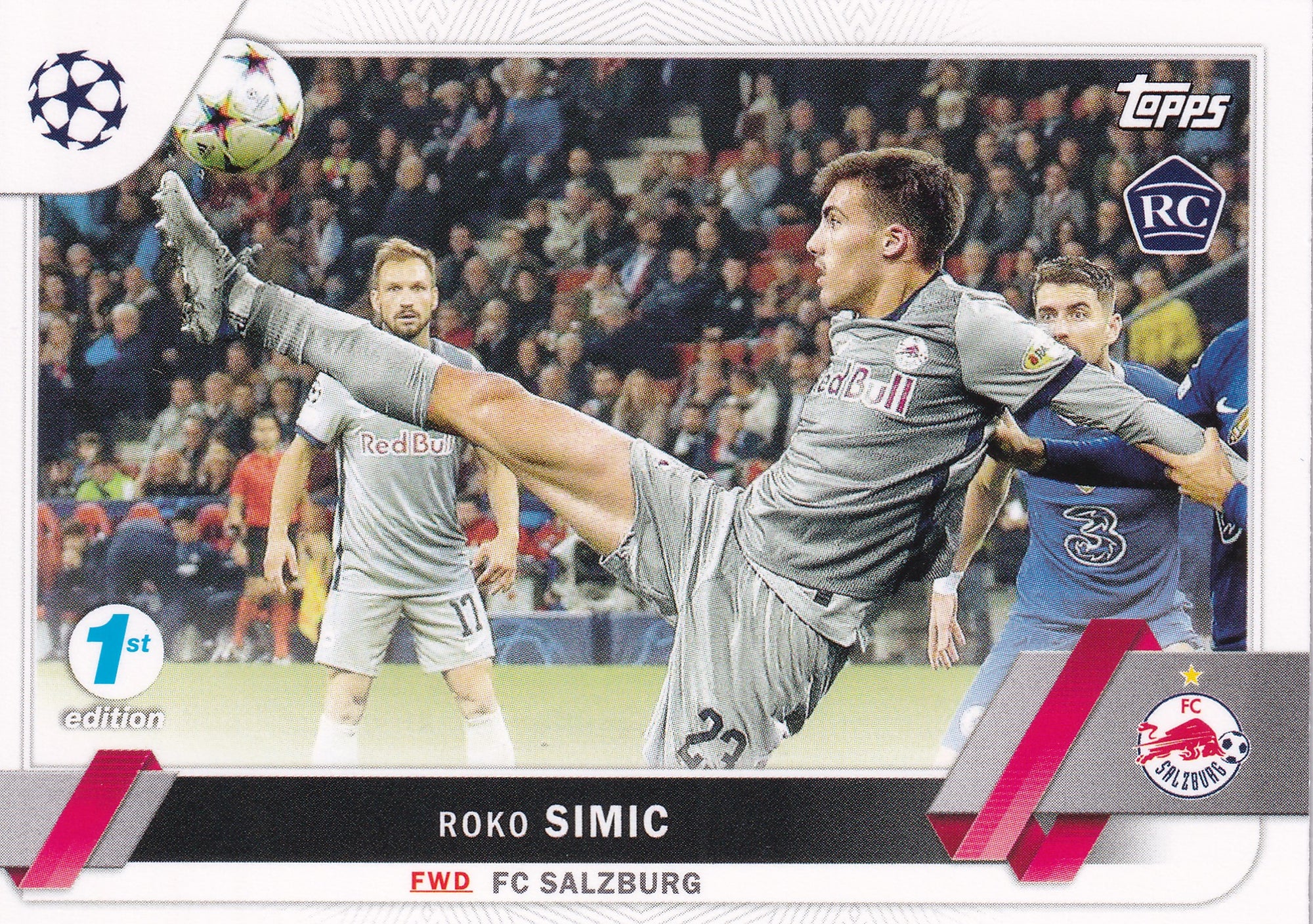 121. ROKO SIMIC - FC SALZBURG - ROOKIE CARD - 1ST EDITION