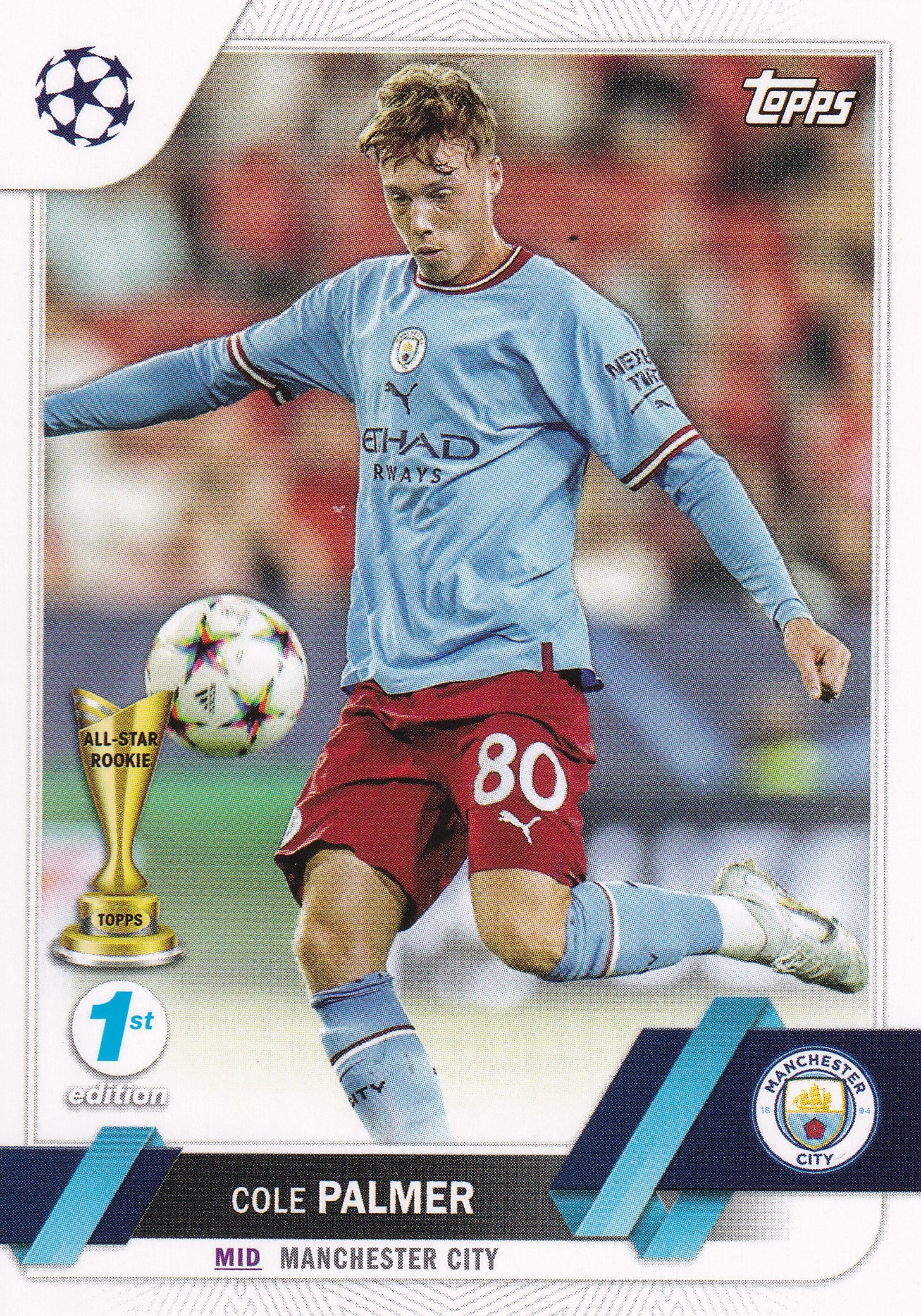 034. COLE PALMER - MANCHESTER CITY - ALL-STAR ROOKIE - 1ST EDITION
