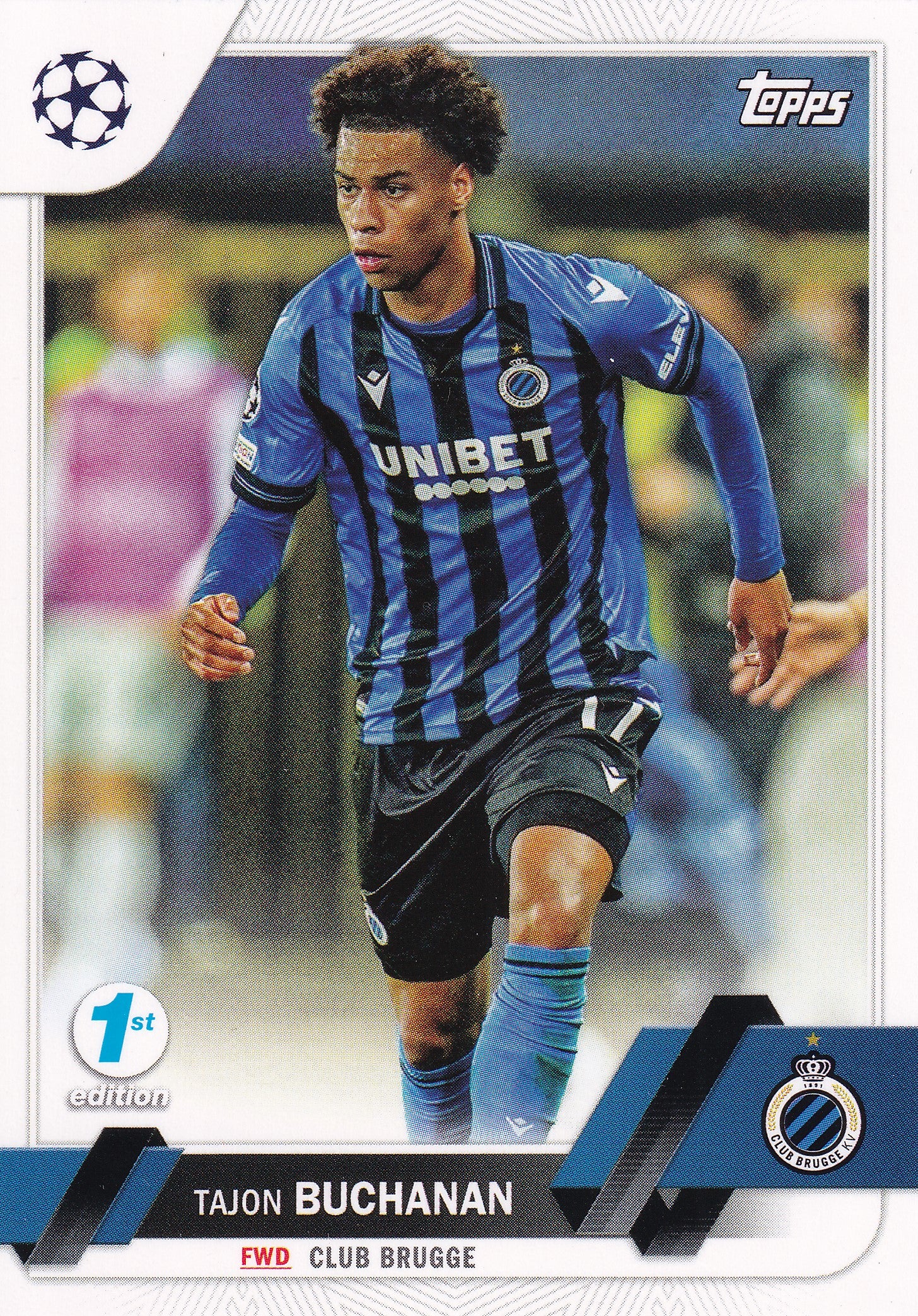 044. TAJON BUCHANAN - CLUB BRUGGE - 1ST EDITION