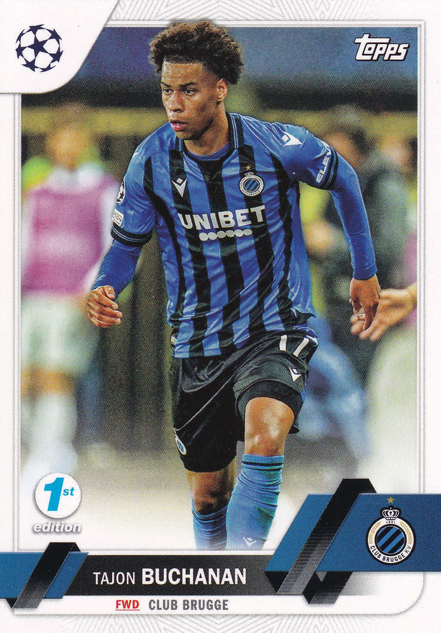 044. TAJON BUCHANAN - CLUB BRUGGE - 1ST EDITION