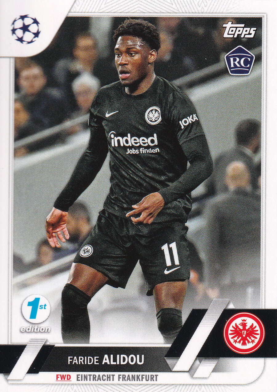 035. FARIDE ALIDOU - EINTRACHT FRANKFURT - ROOKIE CARD - 1ST EDITION