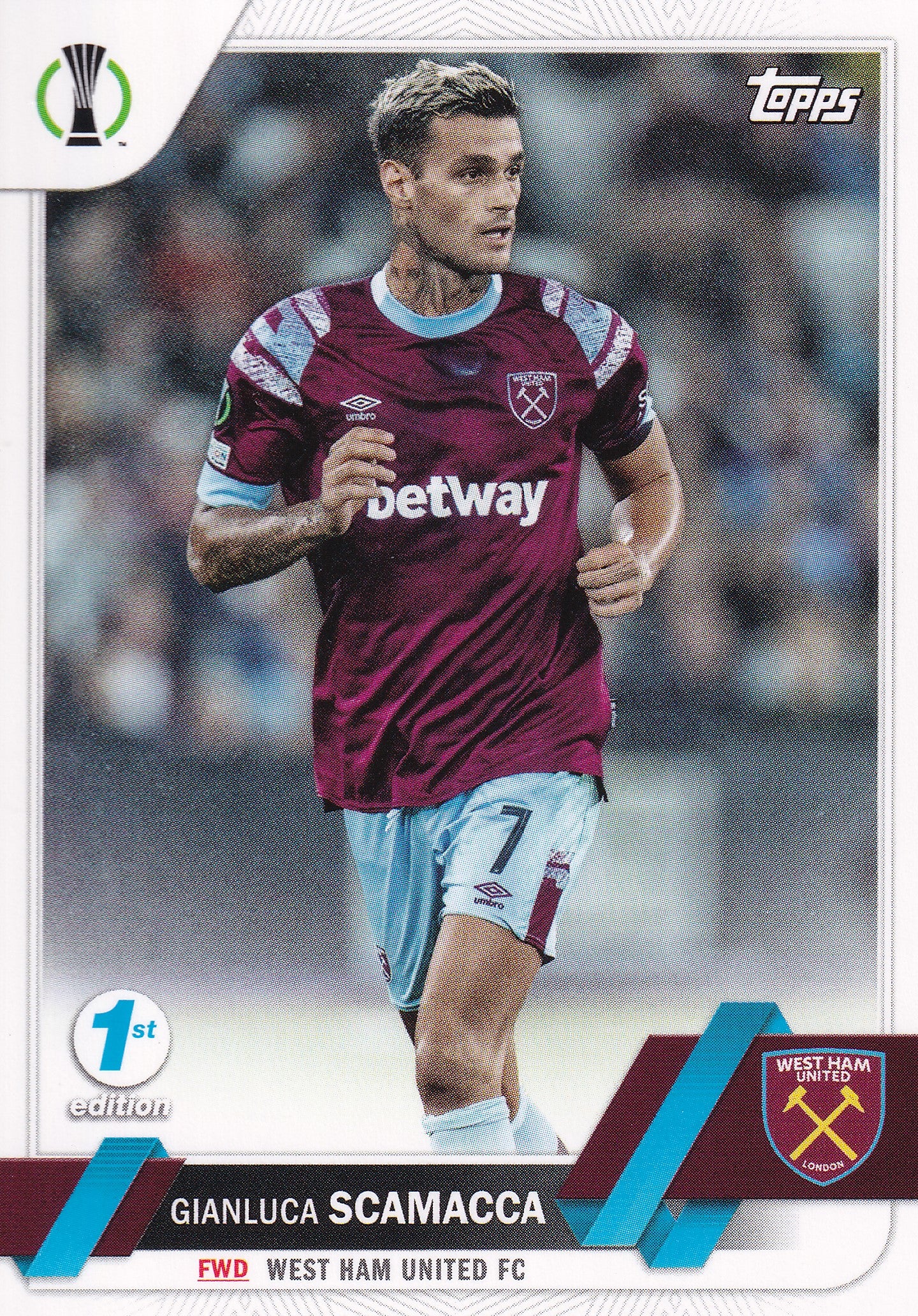094. GIANLUCA SCAMACCA - WEST HAM UNITED FC - 1ST EDITION