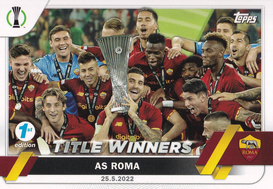 045. AS ROMA - TITLE WINNERS - 25.5.2022 - 1ST EDITION