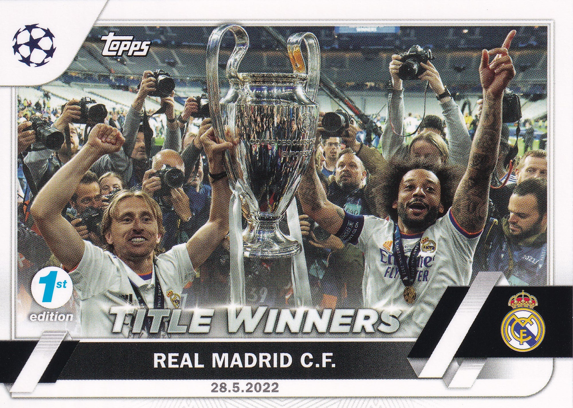 125. REAL MADRID C.F. - TITLE WINNERS - 28.5.2022 - 1ST EDITION