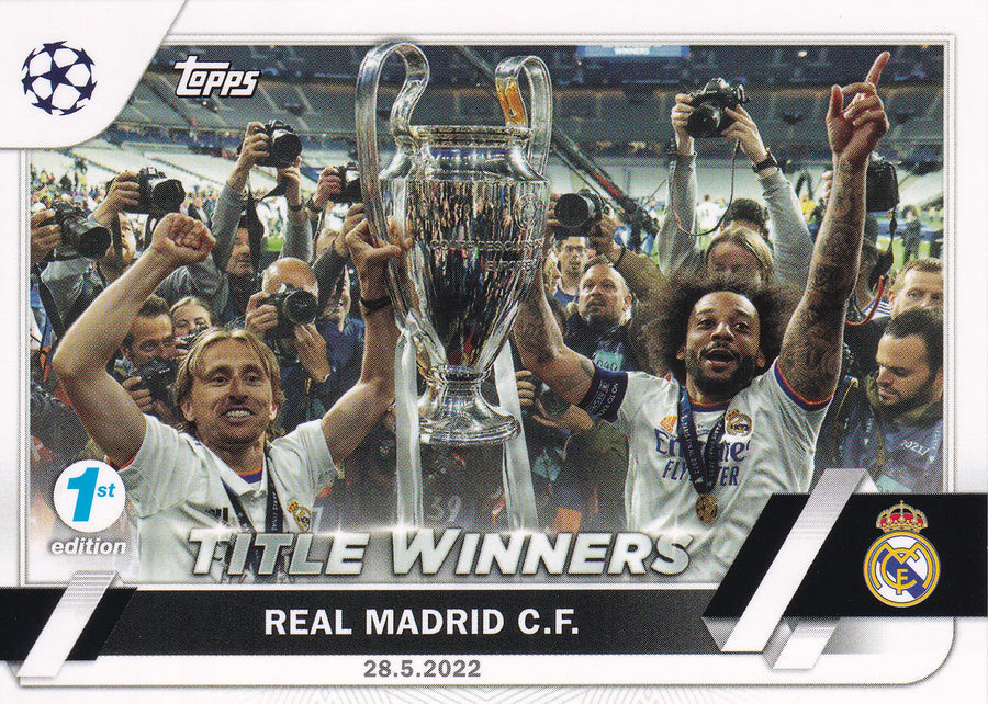 125. REAL MADRID C.F. - TITLE WINNERS - 28.5.2022 - 1ST EDITION