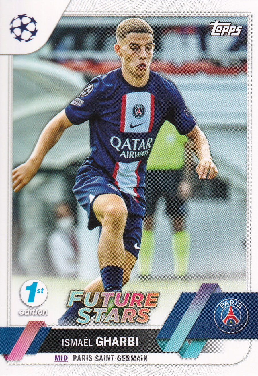 137. ISMAEL GHARBI - PARIS SAINT-GERMAIN - FUTURE STARS - 1ST EDITION