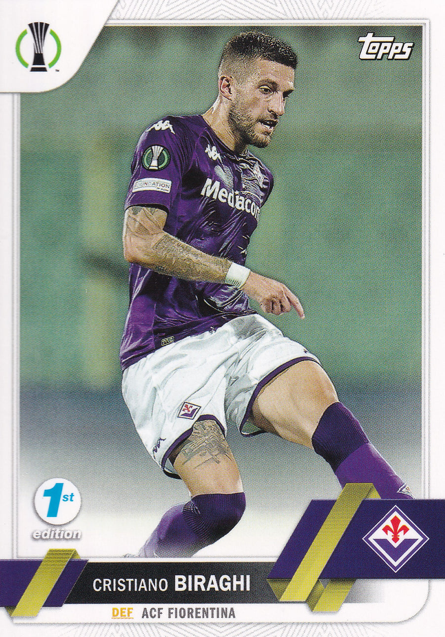 089. CHRISTIANO BIRAGHI - ACF FIORENTINA - 1ST EDITION