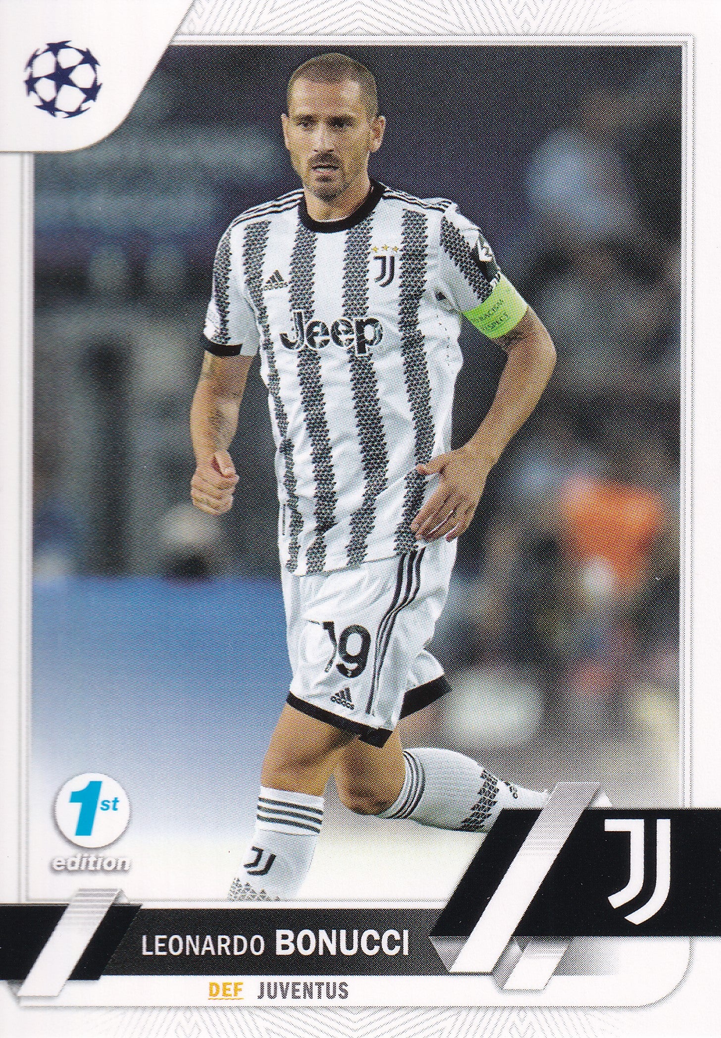 039. LEONARDO BONUCCI - JUVENTUS - 1ST EDITION
