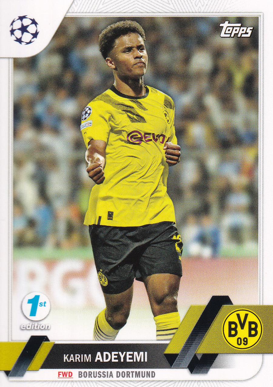 122. KARIM ADEYEMI - BORUSSIA DORTMUND - 1ST EDITION