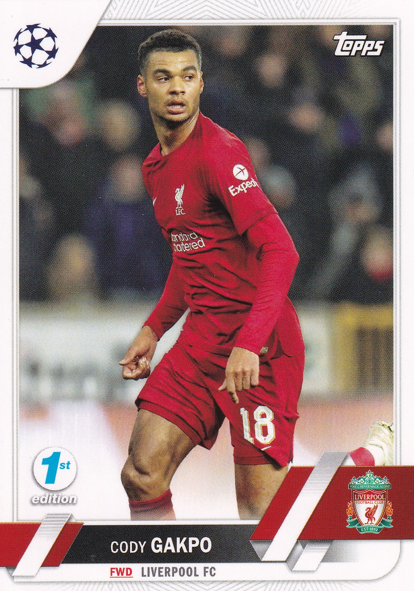 102. CODY GAKPO - LIVERPOOL FC - 1ST EDITION