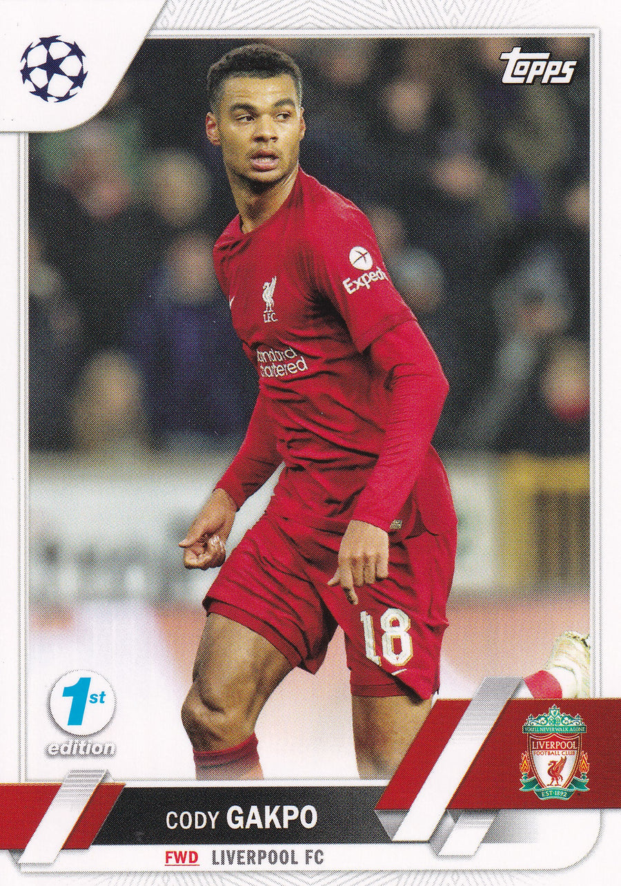 102. CODY GAKPO - LIVERPOOL FC - 1ST EDITION