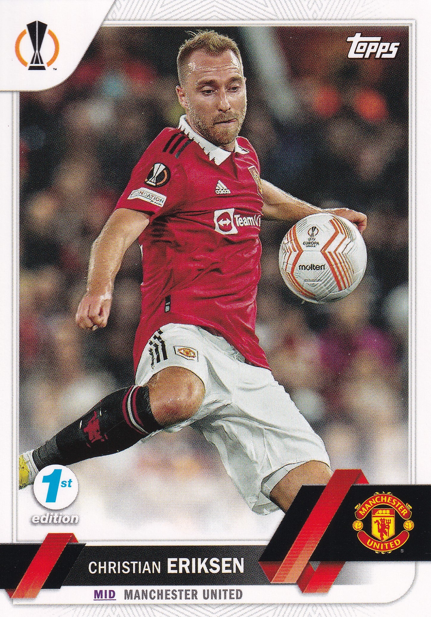 127. CHRISTIAN ERIKSEN - MANCHESTER UNITED - 1ST EDITION
