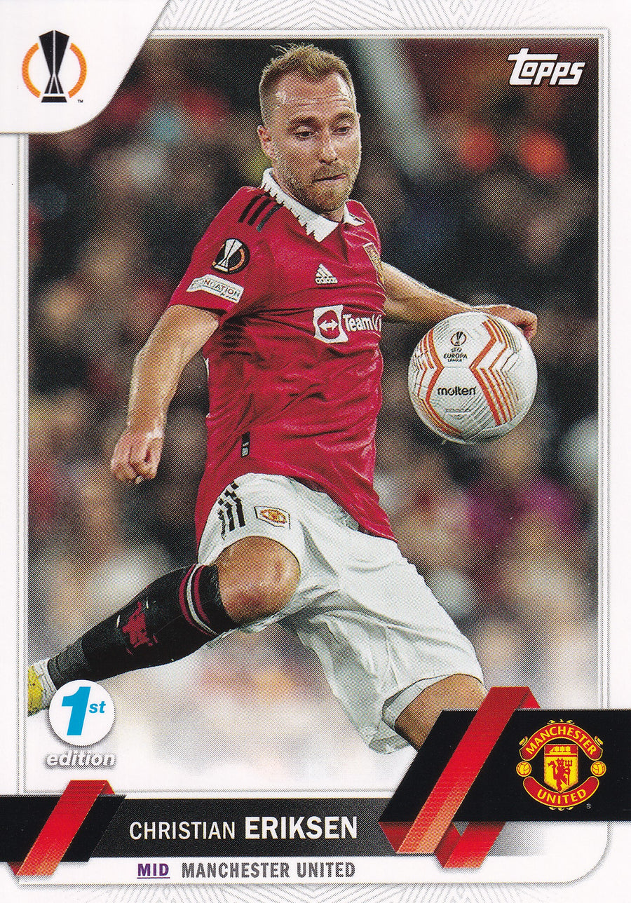 127. CHRISTIAN ERIKSEN - MANCHESTER UNITED - 1ST EDITION