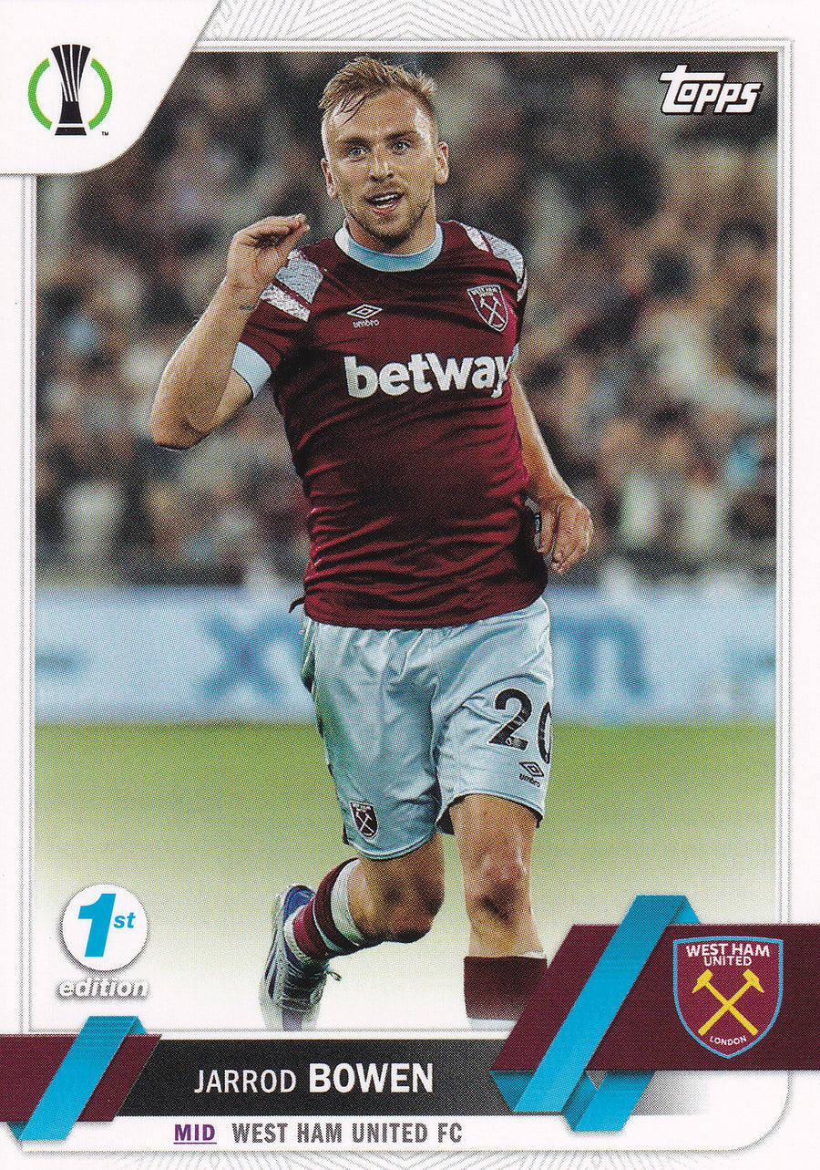 123. JARROD BOWEN - WEST HAM UNITED FC - 1ST EDITION