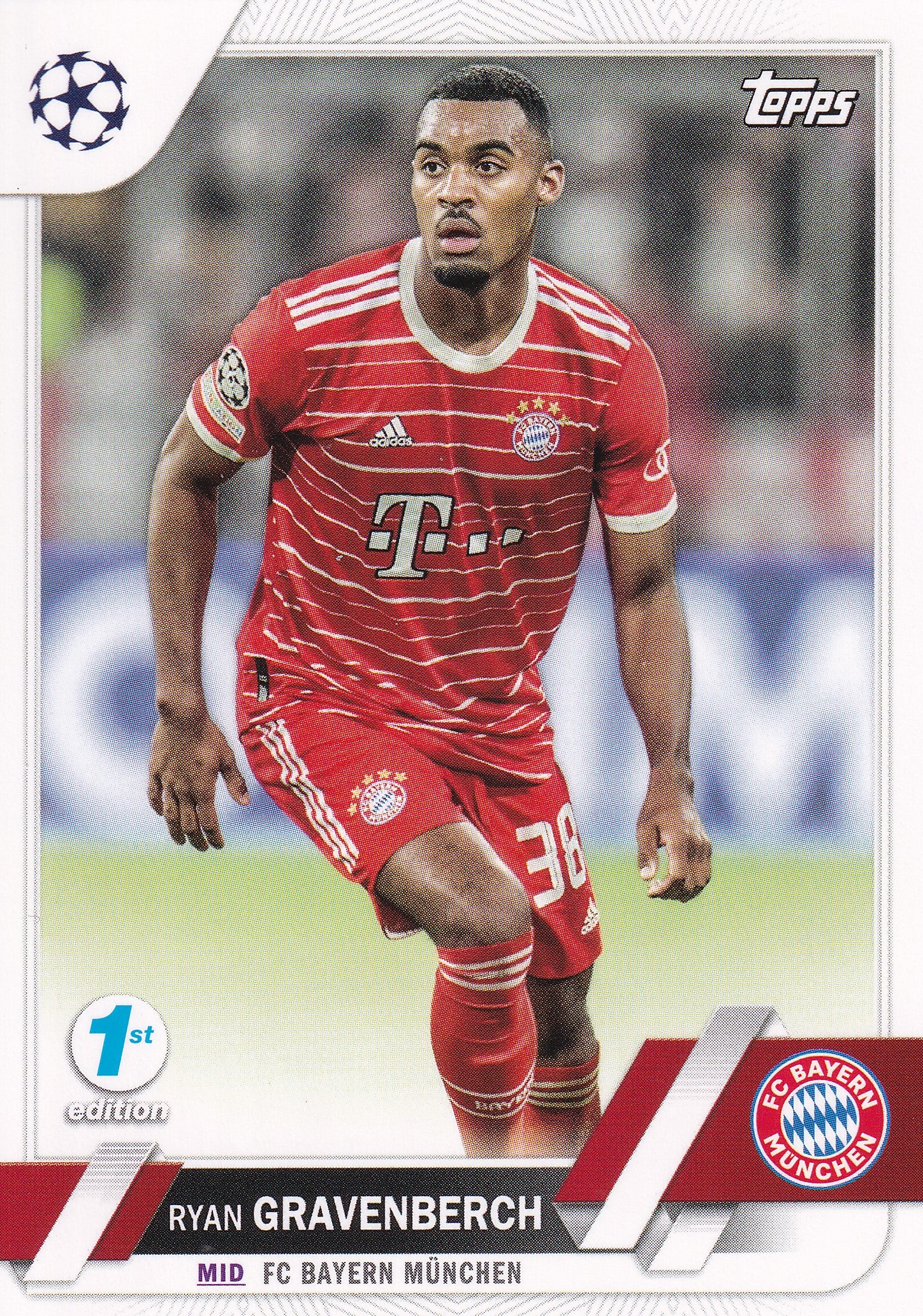 120. RYAN GRAVENBERCH - FC BAYERN MUNCHEN - 1ST EDITION
