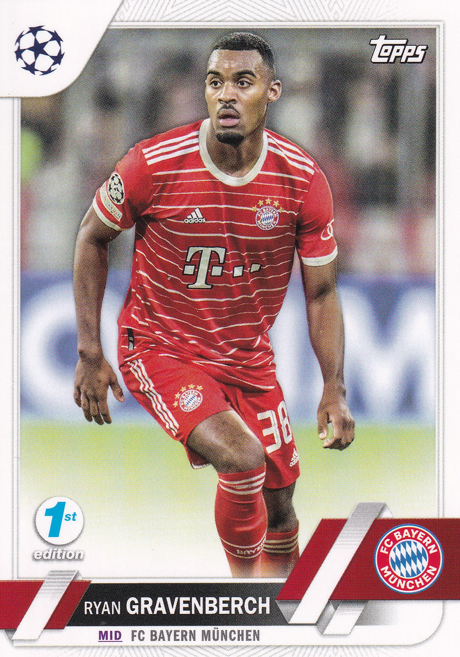 120. RYAN GRAVENBERCH - FC BAYERN MUNCHEN - 1ST EDITION