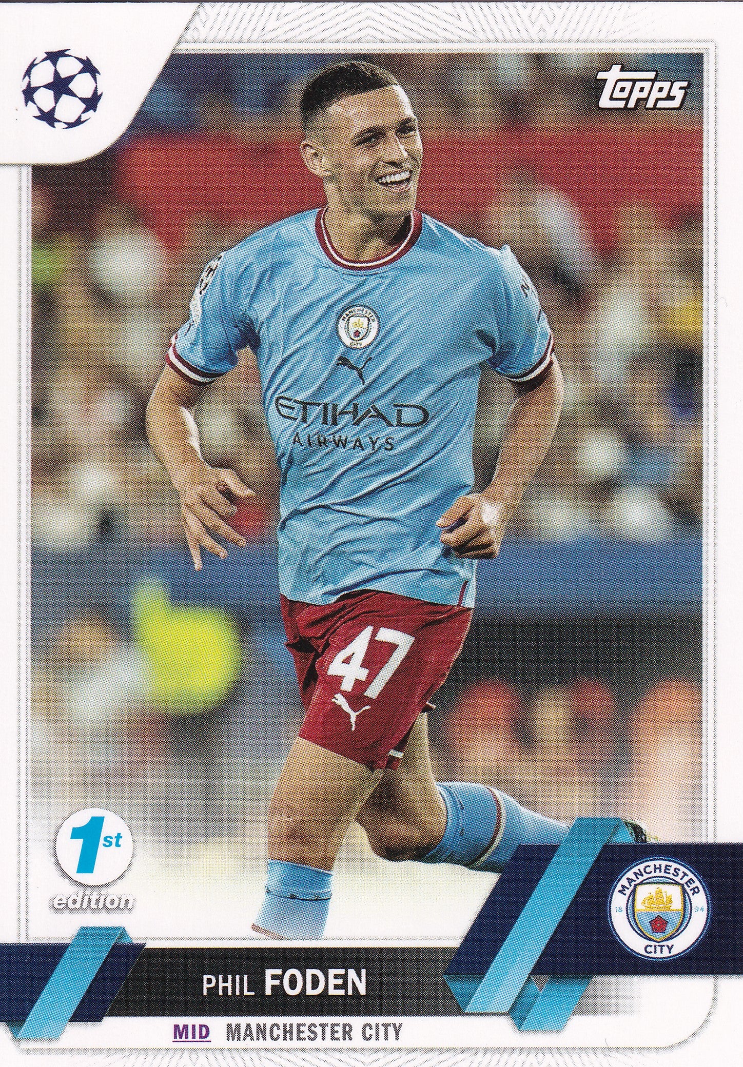 047. PHIL FODEN - MANCHESTER CITY - 1ST EDITION