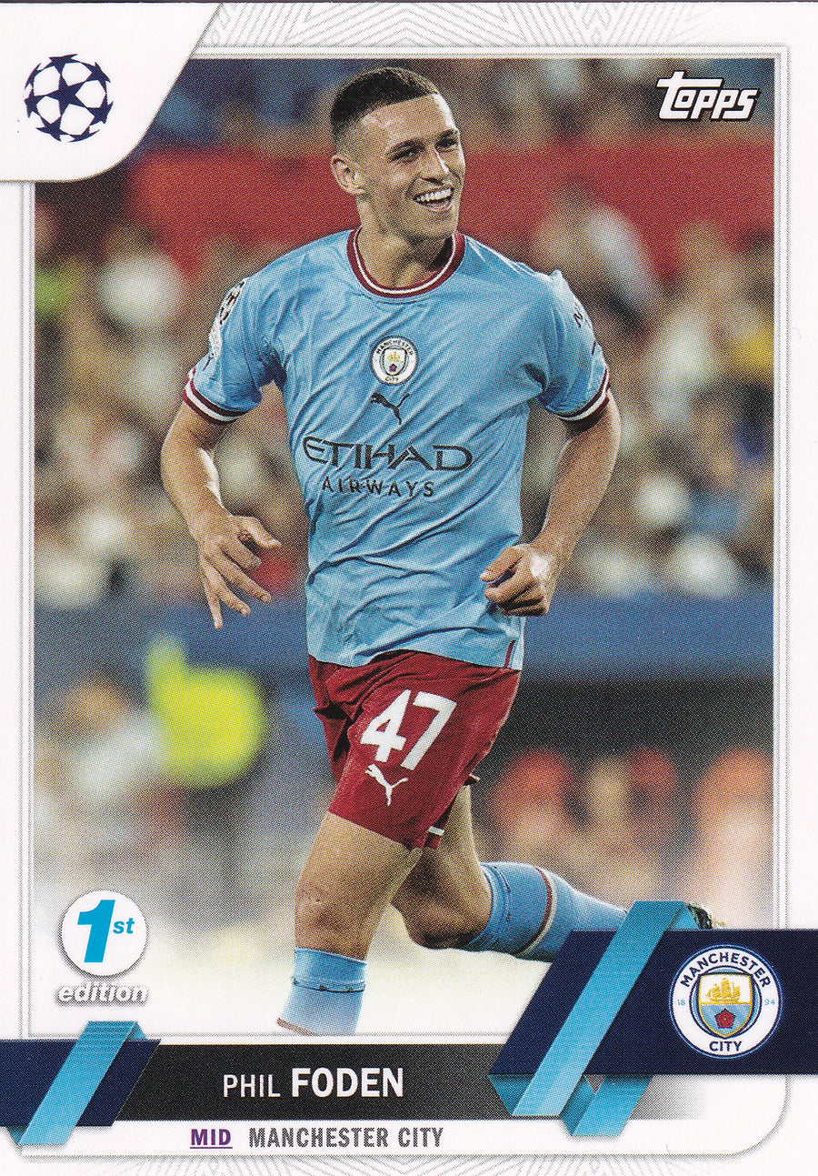 047. PHIL FODEN - MANCHESTER CITY - 1ST EDITION