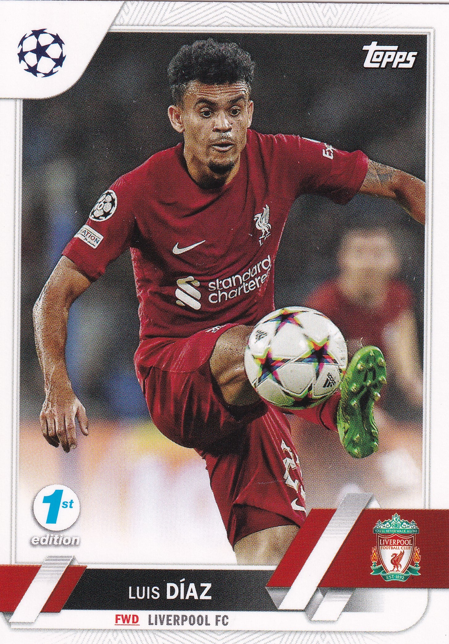 199. LUIS DIAZ - LIVERPOOL - 1ST EDITION