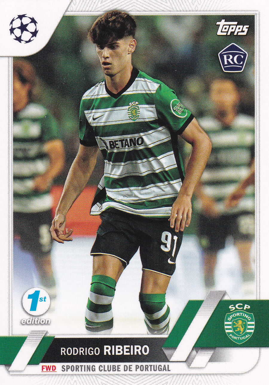 194. RODRIGO RIBEIRO - SPORTING CLUBE DE PORTUGAL - ROOKIE CARD - 1ST EDITION