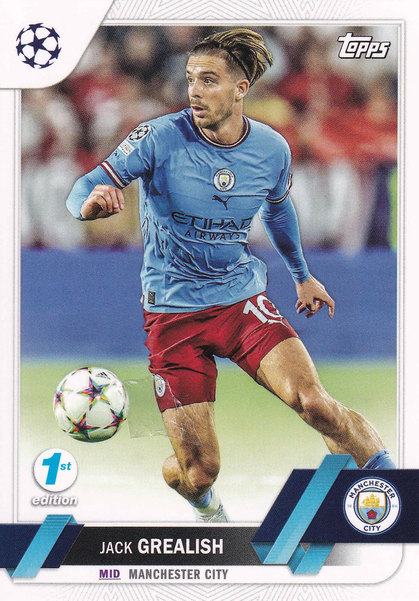 142. JACK GREALISH - MANCHESTER CITY - 1ST EDITION