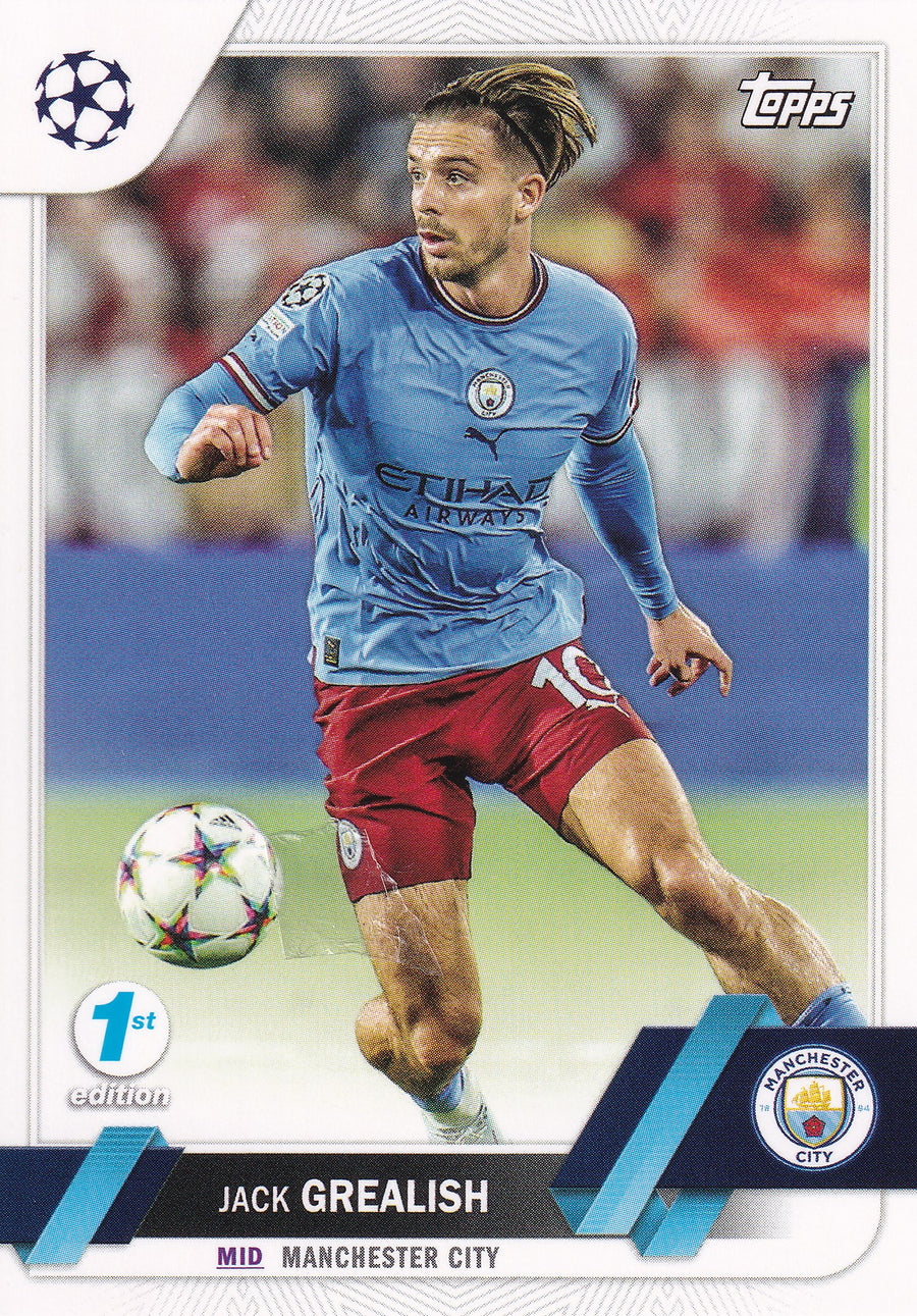 142. JACK GREALISH - MANCHESTER CITY - 1ST EDITION