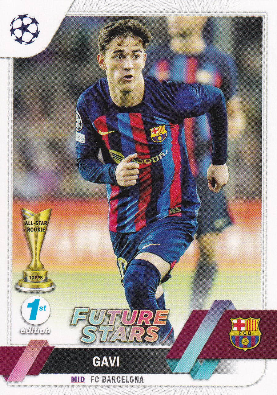 178. GAVI - FC BARCELONA - FUTURE STARS - ALL-STAR ROOKIE - 1ST EDITION