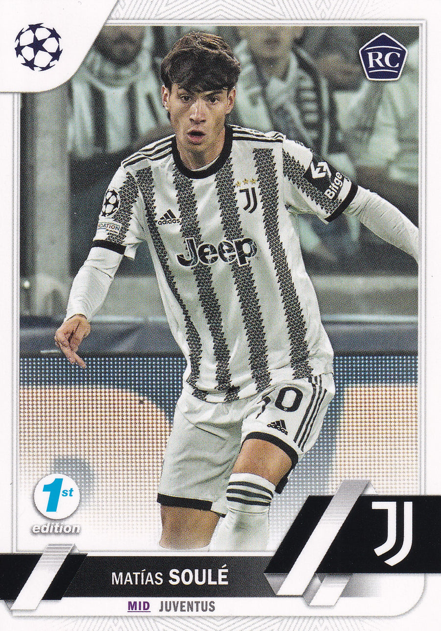 147. MATIAS SOULE - JUVENTUS - ROOKIE CARD - 1ST EDITION