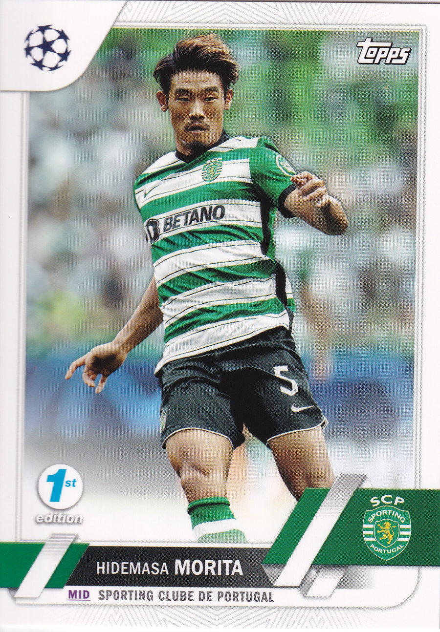 152. HIDEMASA MORITA - SPORTING CLUBE DE PORTUGAL - 1ST EDITION