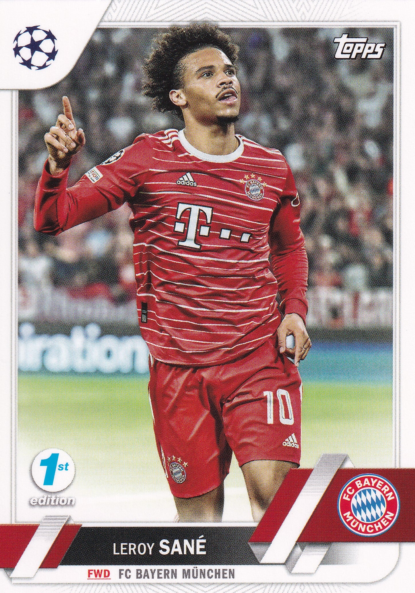 196. LEROY SANE - FC BAYERN MUNCHEN - 1ST EDITION