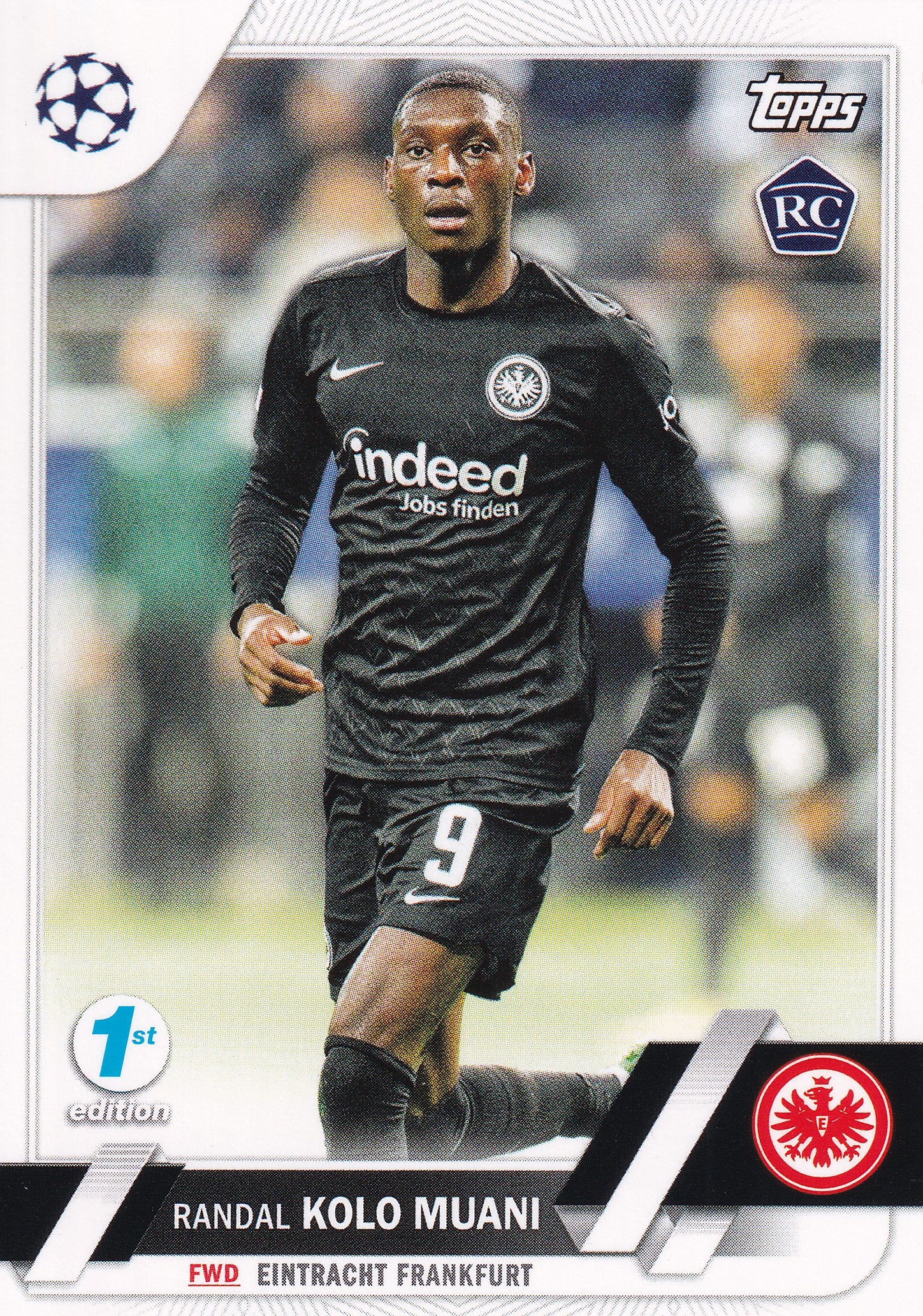 149. RANDAL KOLO MUANI - EINTRACHT FRANKFURT - ROOKIE CARD - 1ST EDITION