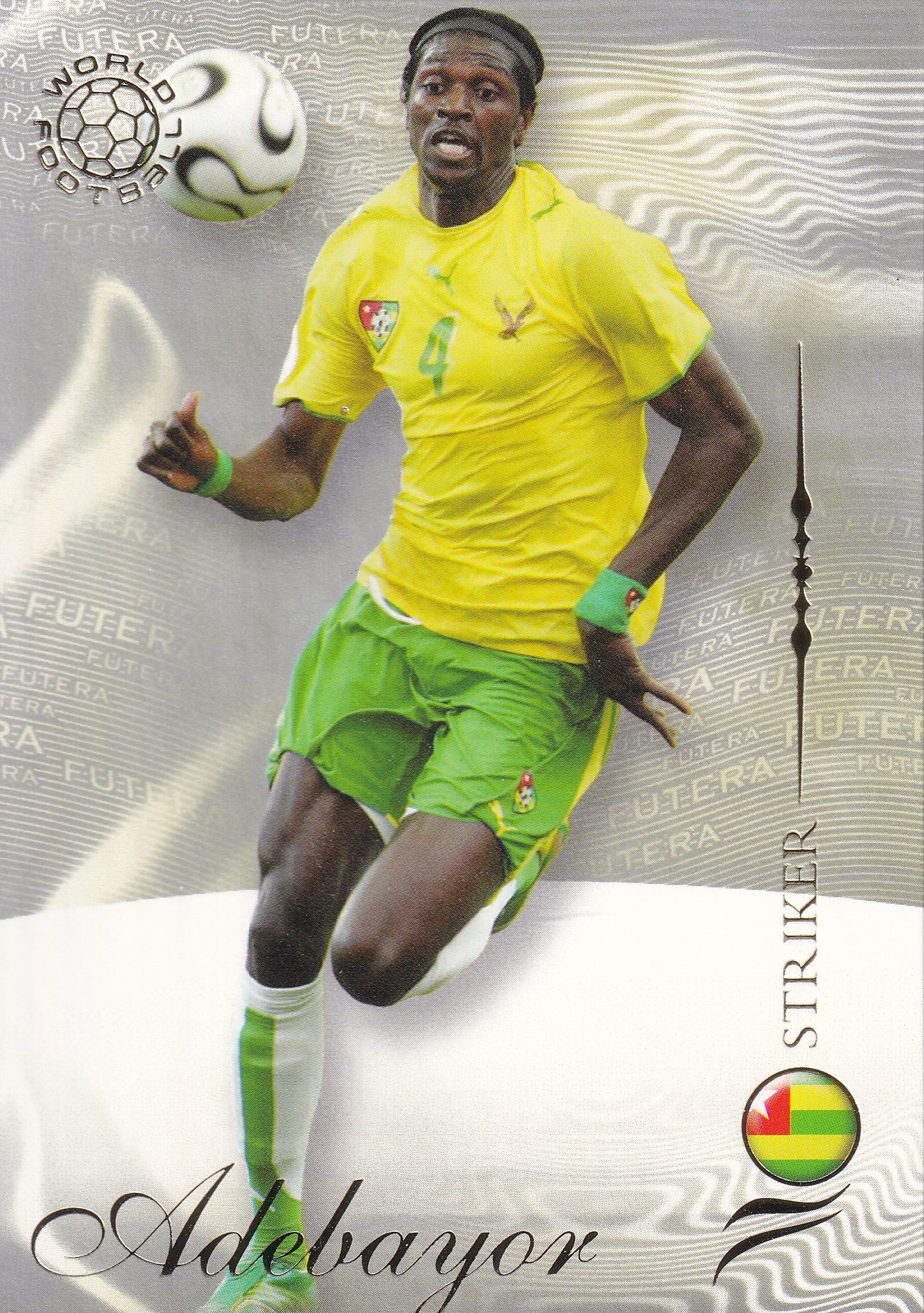 133. EMMANUEL ADEBAYOR - TOGO - STRIKER