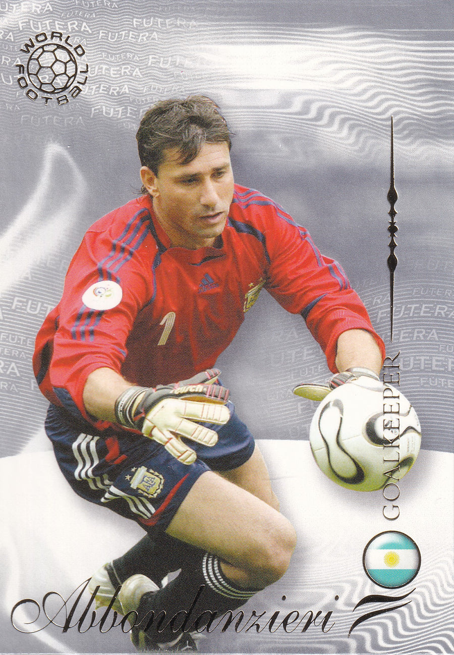 001. ROBERTO ABBONDANZIERI - ARGENTINA - GOALKEEPER