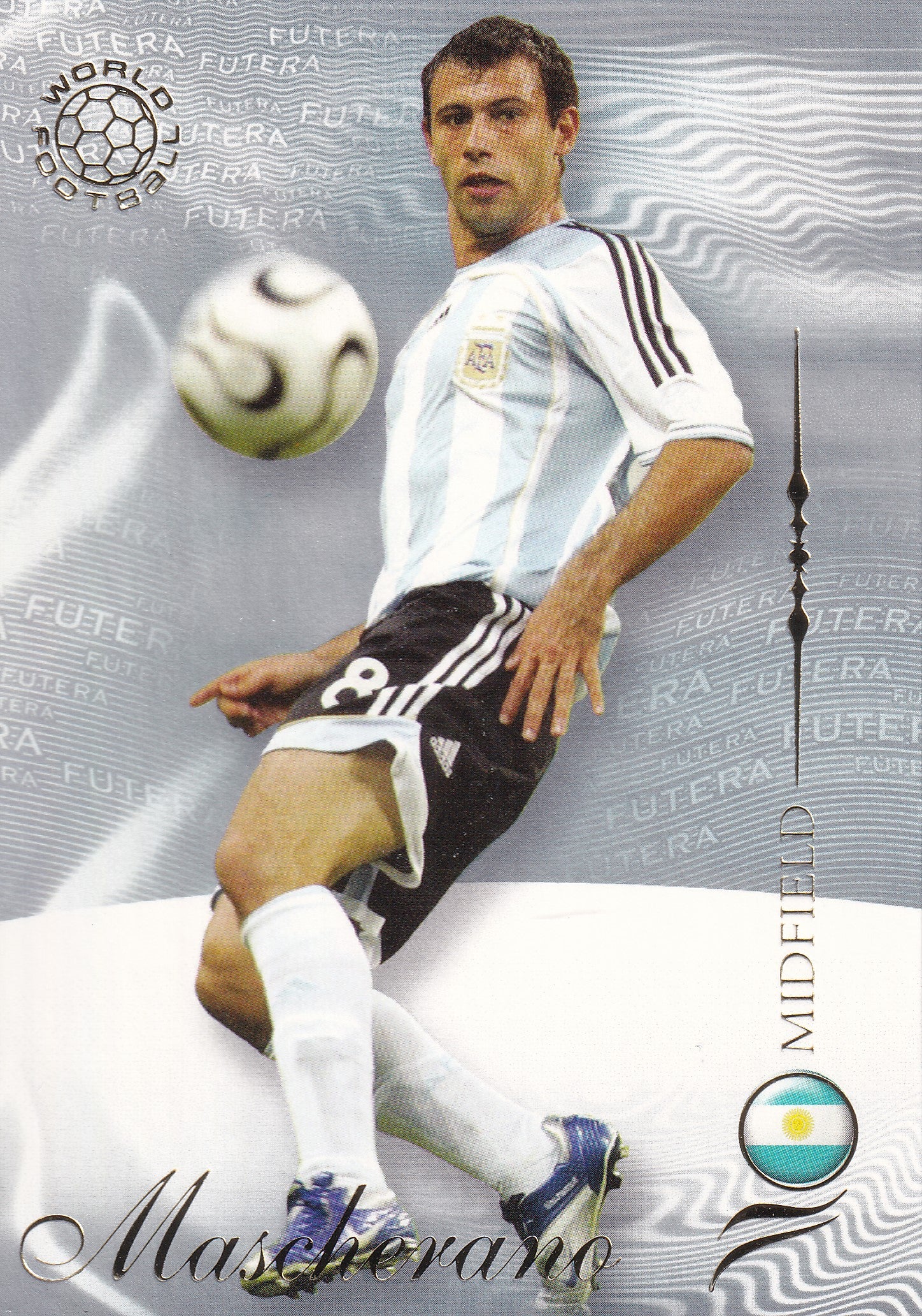 103. JAVIER MASCHERANO - ARGENTINA - MIDFIELD