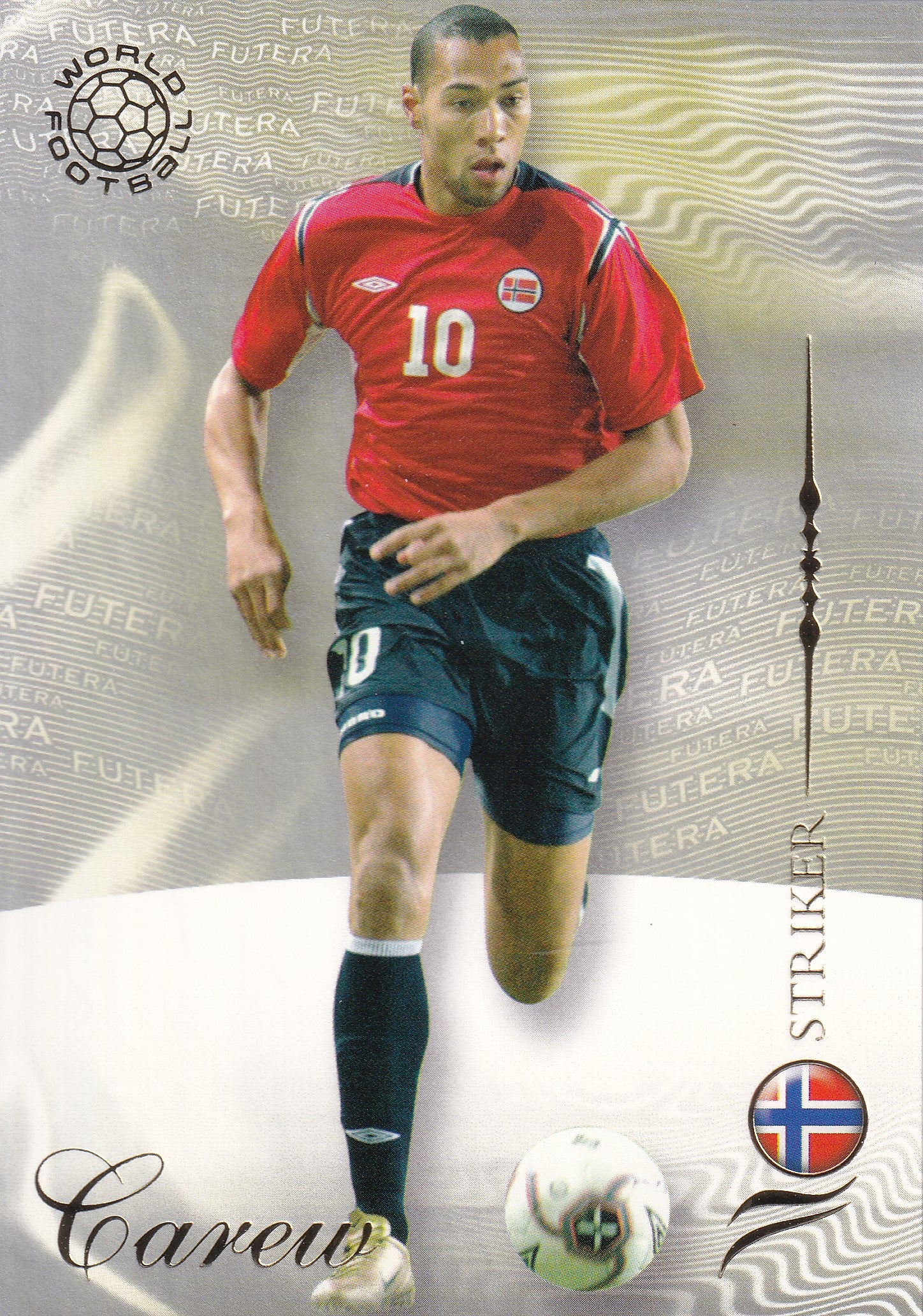 139. JOHN CAREW - NORWAY - STRIKER