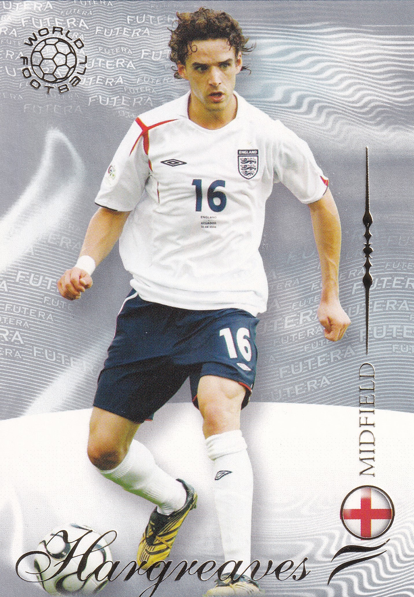 089. OWEN HARGREAVES - ENGLAND - MIDFIELD