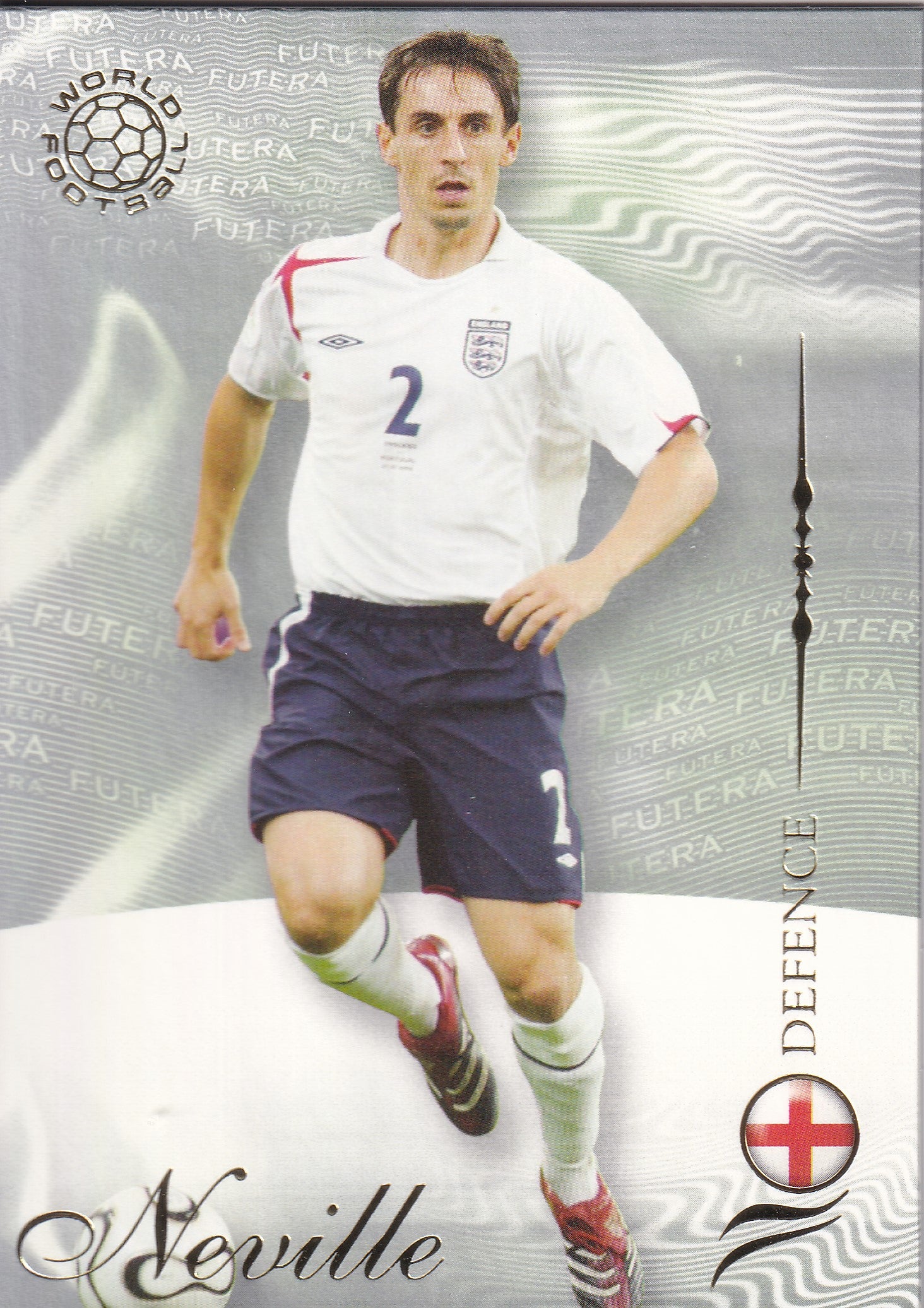 047. GARY NEVILLE - ENGLAND - DEFENCE