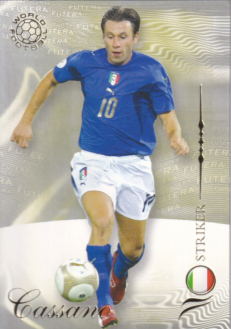 140. ANTONIO CASSANO - ITALY - STRIKER