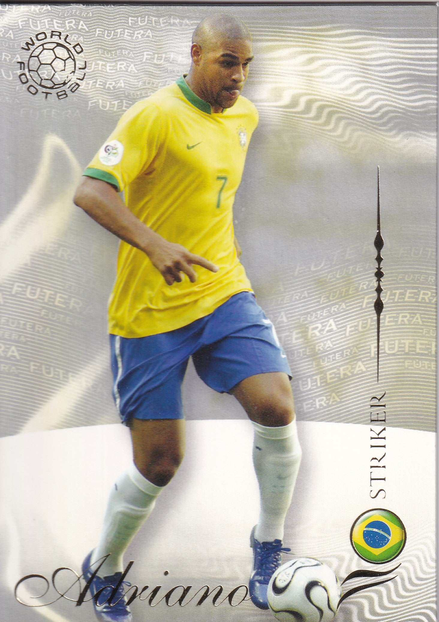 134. ADRIANO - BRAZIL - STRIKER