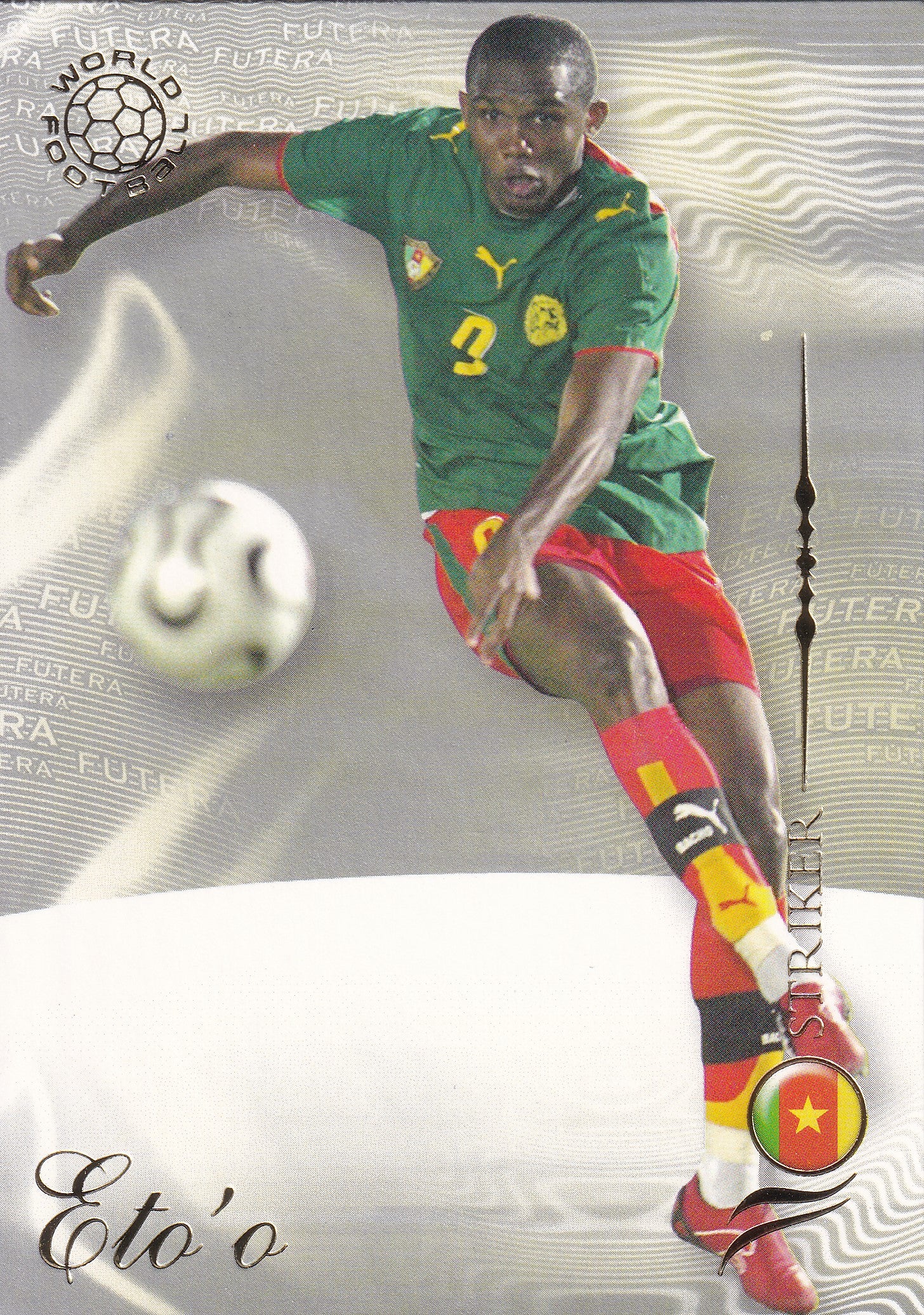 147. SAMUEL ETO'O - CAMEROON - STRIKER