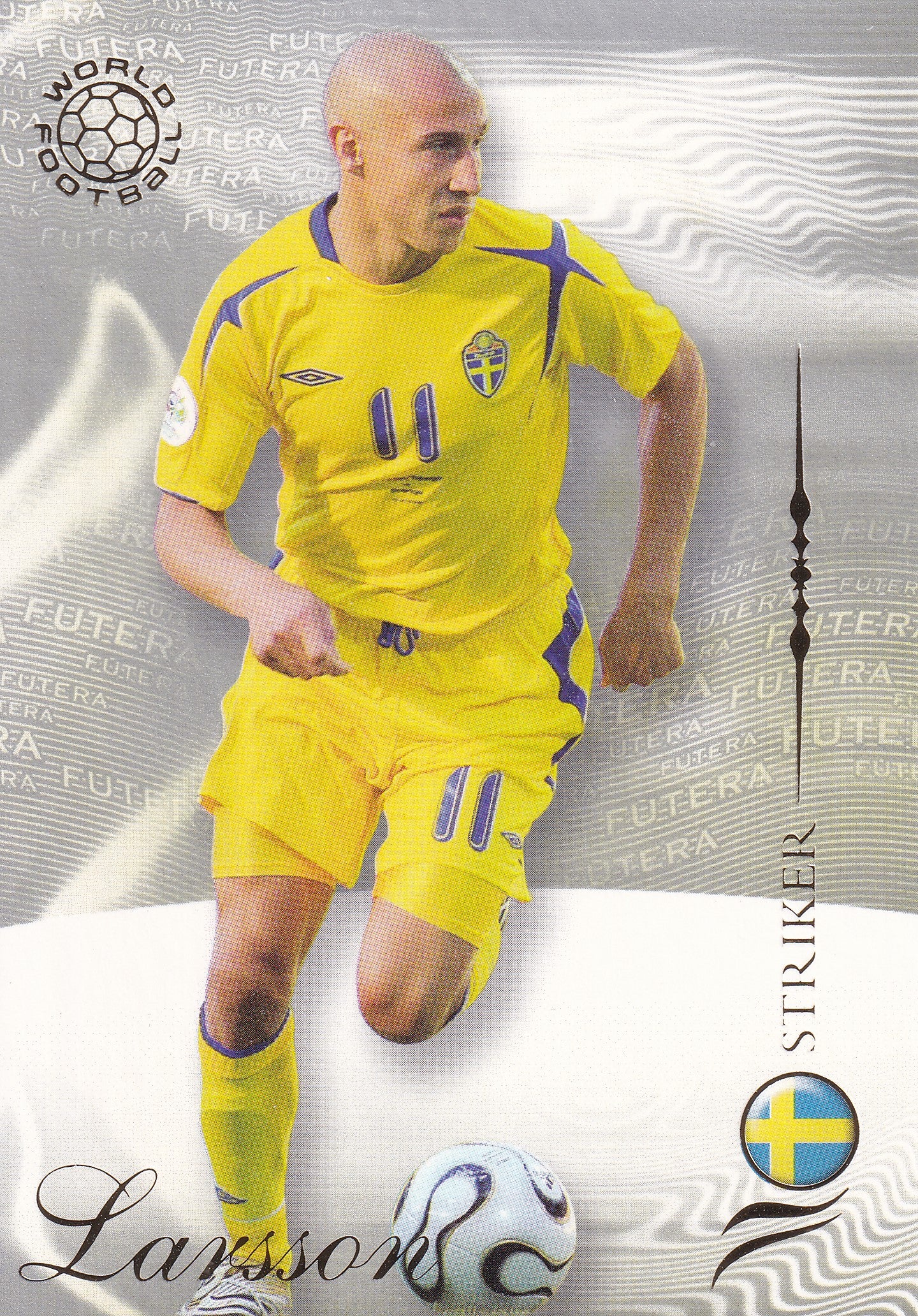 162. HENRIK LARSSON - SWEDEN - STRIKER